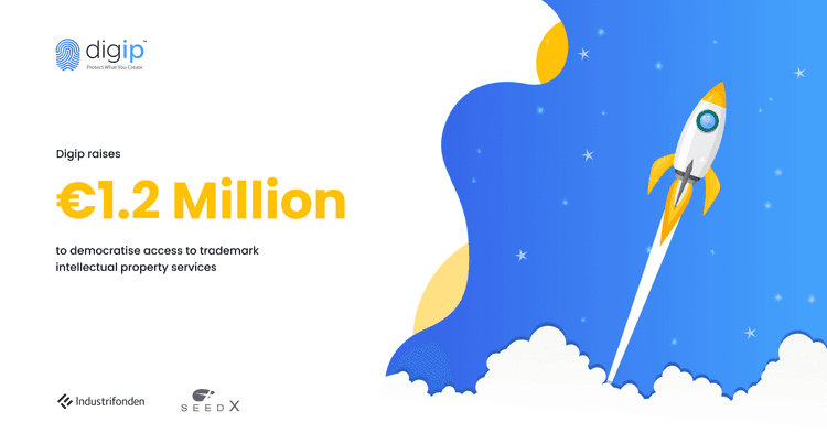 Digip® raises an additional €1.2M closing a €3.2M seed funding round to democratise access to trademark intellectual property services